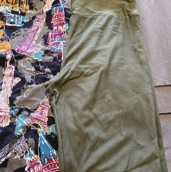 LuLaRoe OS leggings - Picture 3 of 4
